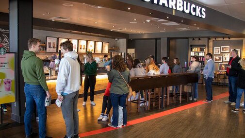 Starbucks in the Nebraska Union
